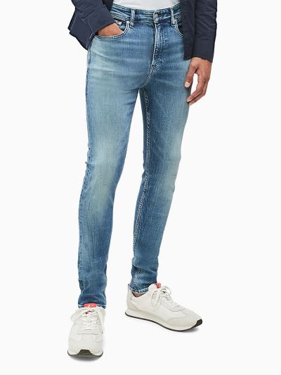 Calvin Klein Ruhák HU619116 | Calvin Klein CKJ 016 Férfi Farmernadrág Kék